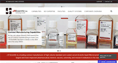 Desktop Screenshot of jrscientific.com